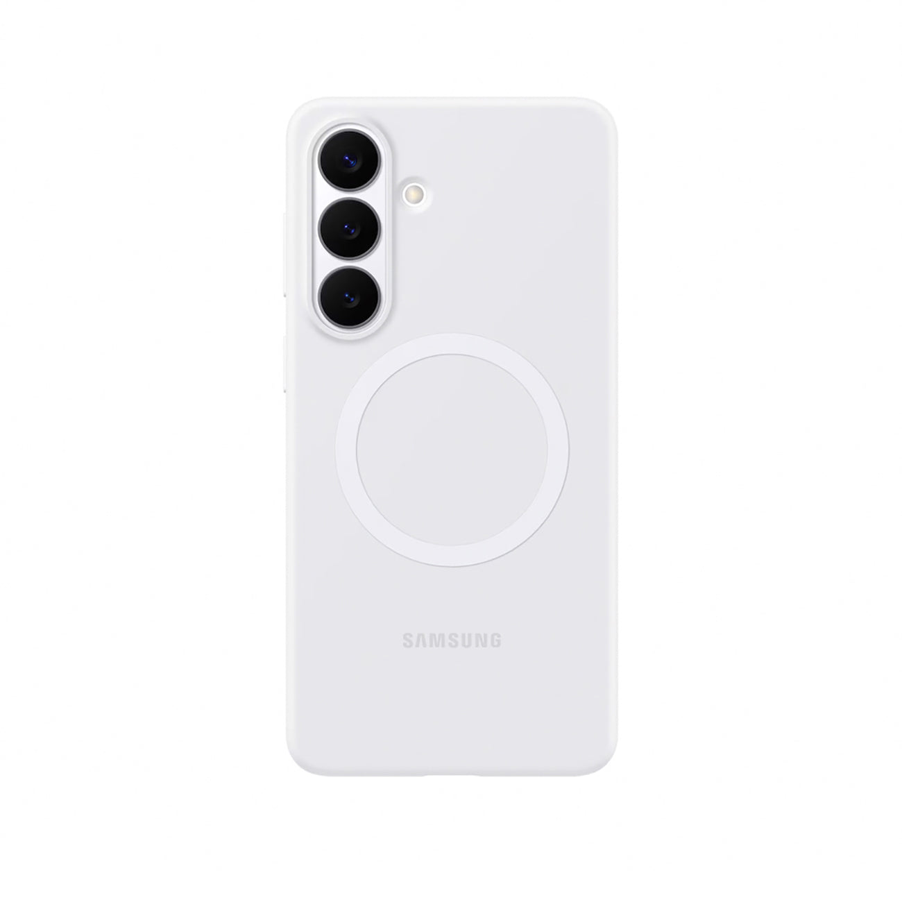 Samsung Silicone Magnet Case for Samsung Galaxy S26, MagSafe Compatible - White