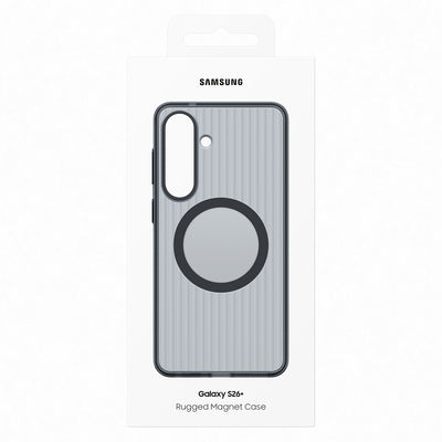 Samsung Rugged Magnet Case for Samsung Galaxy S26+, compatible with MagSafe - black