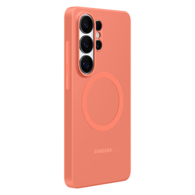Samsung Silicone Magnet Case for Samsung Galaxy S26 Ultra, MagSafe Compatible - Red