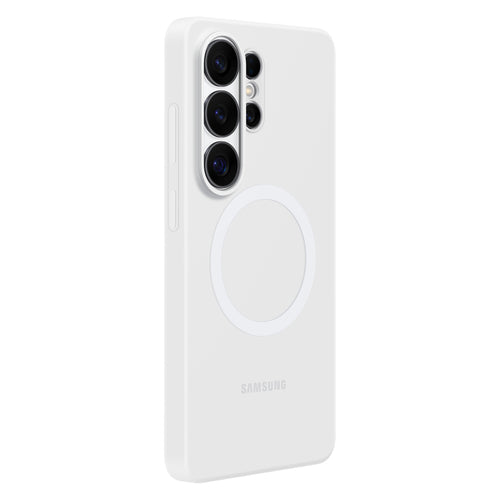 Samsung Silicone Magnet Case for Samsung Galaxy S26 Ultra, MagSafe Compatible - White