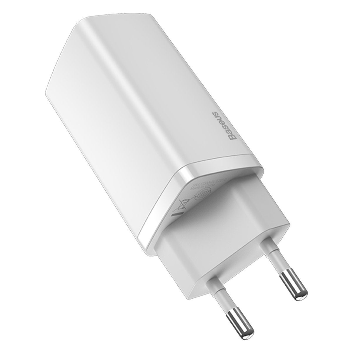 Quick Travel Charger Baseus GaN2 Lite USB+C 65W EU (white) - Product Image 4