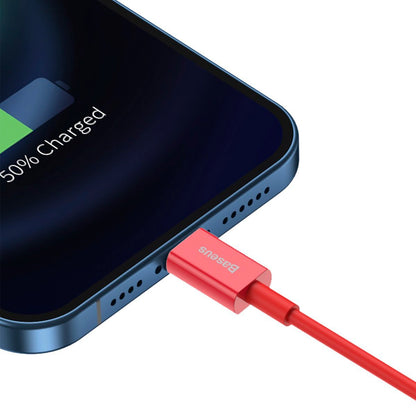 Baseus Superior Series Cable USB to iP 2.4A 1m (red) - Product Image 7