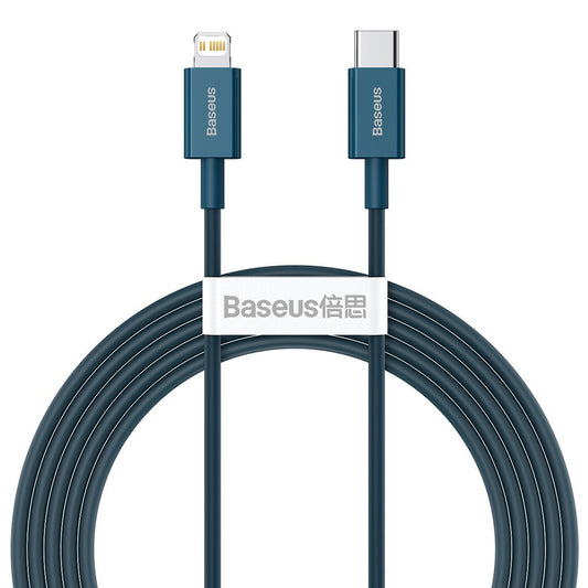 Baseus Superior Series Cable USB-C to iP, 20W, PD, 2m (blue) - Product Image 1