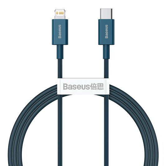 Baseus Superior Series Cable USB-C to iP, 20W, PD, 1m (blue) - Product Image 1