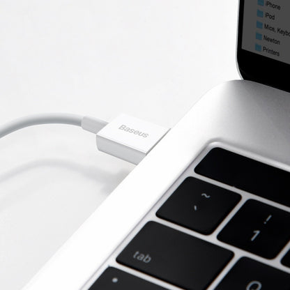 Baseus Superior Series Cable USB to iP 2.4A 2m (white) - Product Image 9