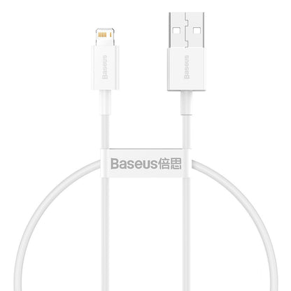 Baseus Superior Series Cable USB to Lightning, 2.4A, 0,25m (white) - Product Image 2