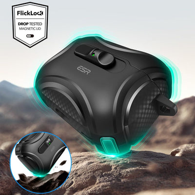 ESR Cyber ​​FlickLock MagSafe Case for AirPods Pro 3 - Black