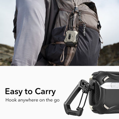 ESR Cyber ​​FlickLock MagSafe case for AirPods Pro 3 - silver