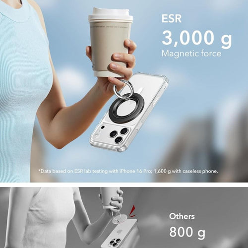 ESR Magnetic HaloLock MagSafe Phone Holder - Black