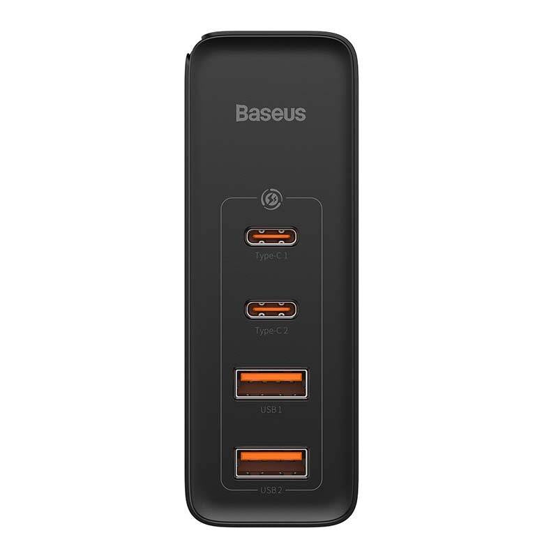 Travel Charger Baseus GaN2 Pro Quick  2x USB + 2x USB-C, 100W, EU (Black) - Product Image 13