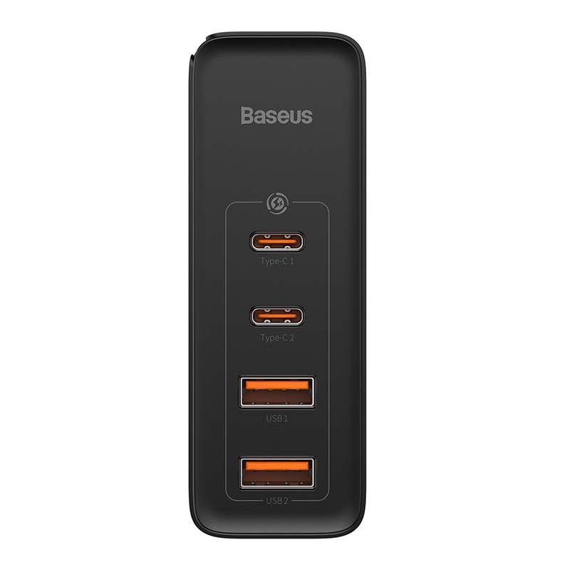 Travel Charger Baseus GaN2 Pro Quick  2x USB + 2x USB-C, 100W, EU (Black) - Product Image 6