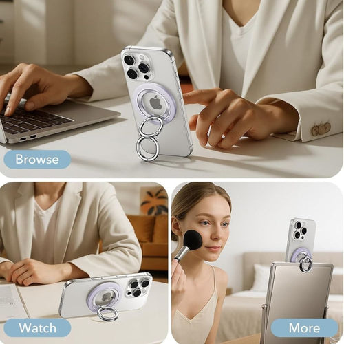 ESR Magnetic HaloLock MagSafe Phone Holder - Purple