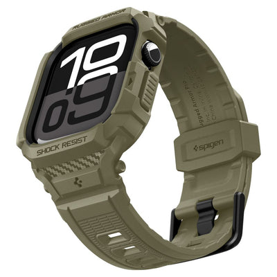 Spigen Rugged Armor Pro Strap for Apple Watch 46mm - Green