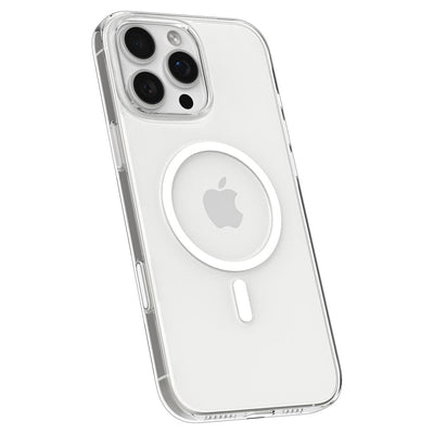 Spigen Thin Fit MagSafe Case for iPhone 16 Pro Max - Clear and White