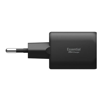 Spigen Essential EE352EU USB-C / USB-A 35W Wall Charger - Black