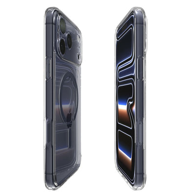 Spigen Ultra Hybrid MagSafe Case for iPhone 17 Pro - Clear Navy Blue