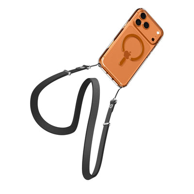 Spigen Ultra Hybrid MagSafe Case for iPhone 17 Pro - Clear Orange