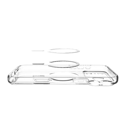Spigen Ultra Hybrid MagSafe Case for iPhone 17 Pro Max - Clear Orange