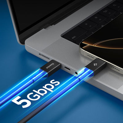 Spigen EB10020CC USB-C Cable 100W 200cm - Black