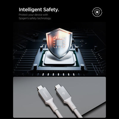Spigen EB24012CC USB-C Cable 240W 120cm - White