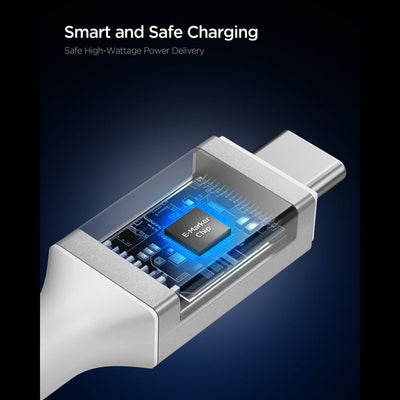 Spigen EB10020CC USB-C Cable 100W 200cm - White
