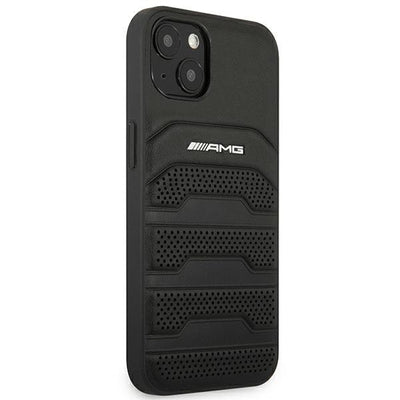 Mercedes AMG Debossed Lines Case for iPhone 13 / 14 / 15 - Black