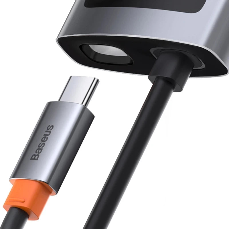 Hub 4in1 Baseus Metal Gleam Series, USB-C to USB 3.0 + USB 2.0 + HDMI + USB-C PD - Product Image 7