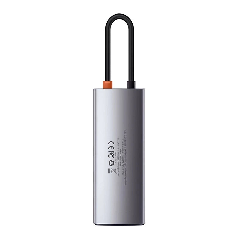 Hub 5in1 Baseus Metal Gleam Series, USB-C to 3x USB 3.0 + HDMI + USB-C PD - Product Image 3