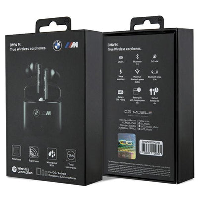 BMW M Collection Bluetooth TWS Wireless Headphones - Black