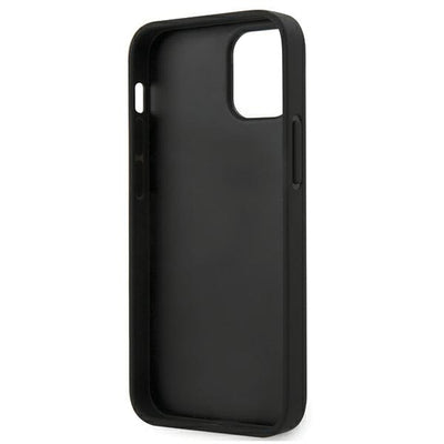 Etui BMW M Collection PU Carbon Stripe na iPhone 12 mini - czarne