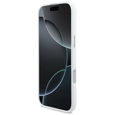 BMW M Silicon Horizontal Line MagSafe Case for iPhone Air - White