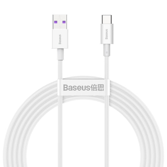 Baseus Superior Series Cable USB to USB-C, 66W, 2m (white) - Product Image 2