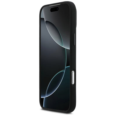BMW M Silicon Tricolor Line MagSafe Case for iPhone 17 Pro Max - Black