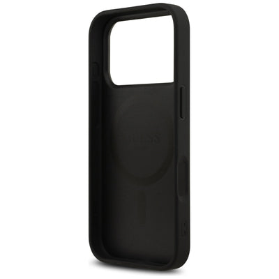 Guess 4G Printed Stripes MagSafe case for iPhone 17 Pro - black