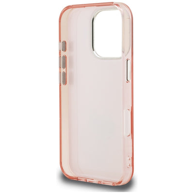 Karl Lagerfeld IML Aquarelle Choupette &amp; Logo Case for iPhone 16 Pro Max - Pink