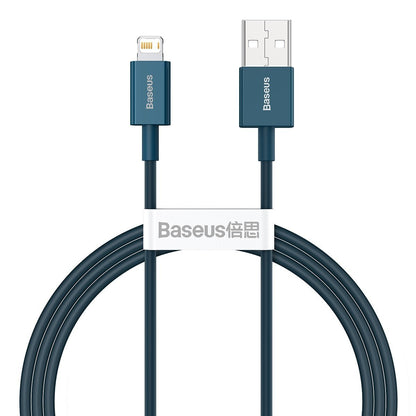 Baseus Superior Series Cable USB to iP 2.4A 1m (blue) - Product Image 2