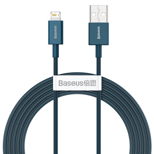 Baseus Superior Series Cable USB to iP 2.4A 2m (blue) - Product Image 2