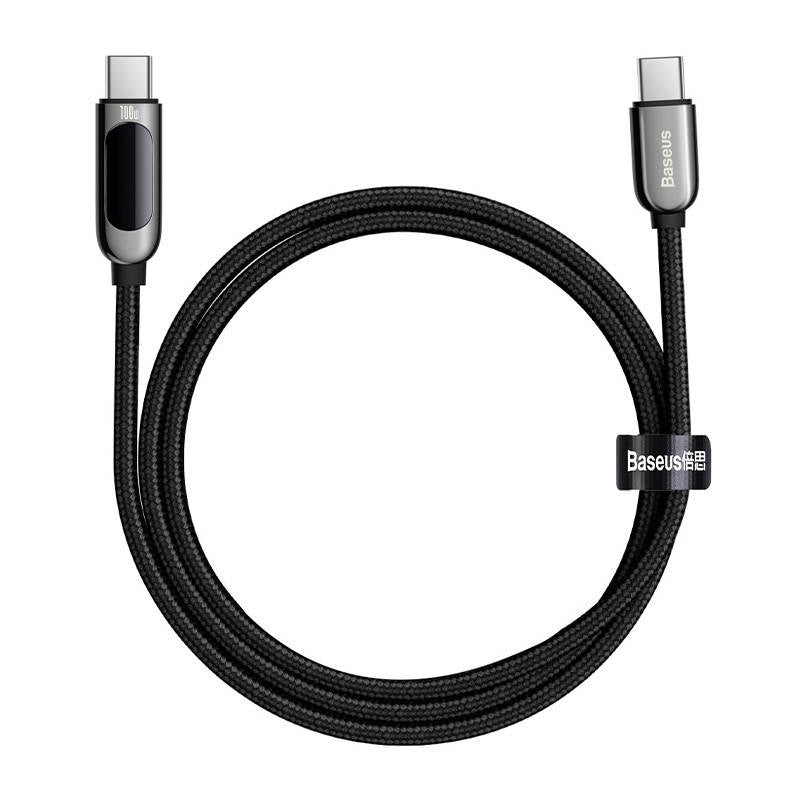 Baseus Display Cable USB-C to Type-C 100W 1m (black) - Product Image 3