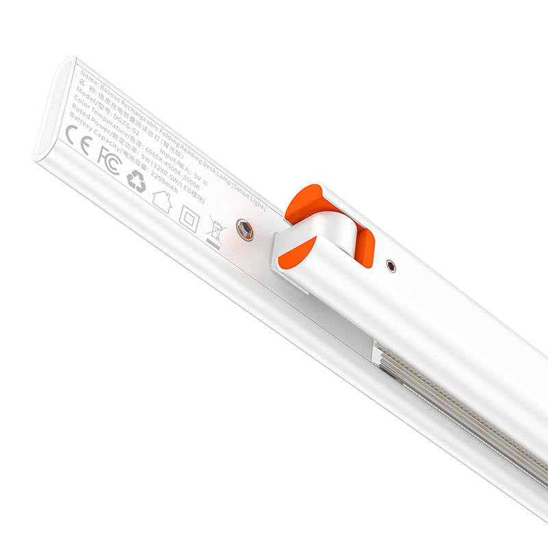 Folding desk lamp Baseus Smart Eye rechargeable (white) - Product Image 5