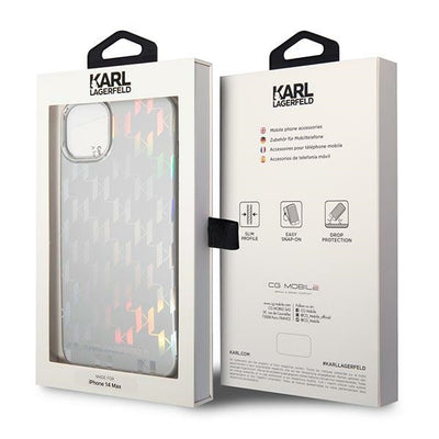 Karl Lagerfeld KLHCP14SLGMMSV3 iPhone 14 / 15 / 13 case - silver
