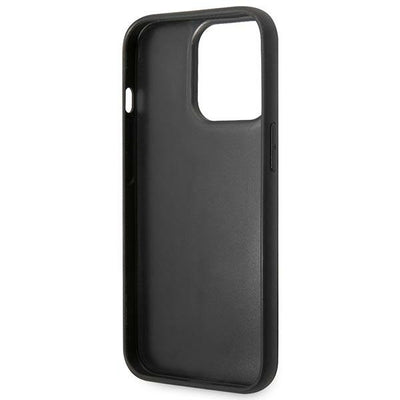 Etui Karl Lagerfeld Puffy Elongated Logo na iPhone 14 Pro Max - czarne