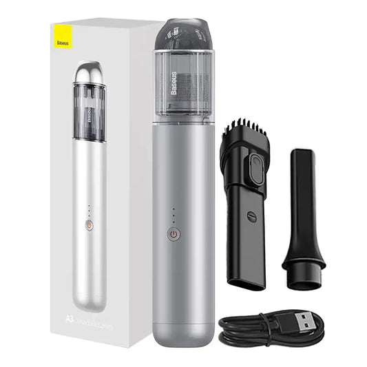 Cordless Car Vacuum Cleaner Baseus A3 15000Pa (silver) - Product Image 1