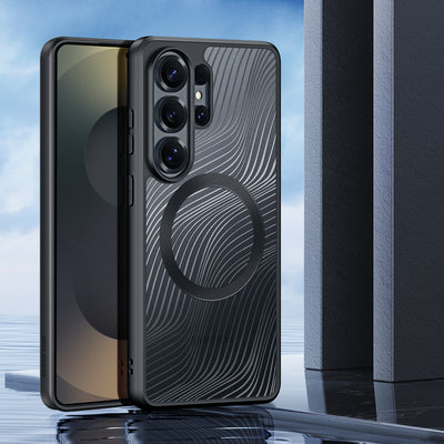 Dux Ducis Aimo Mag Case for Samsung S26 Ultra Compatible with MagSafe - Black