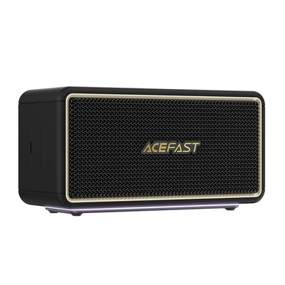 Acefast K3 Ultra Wireless Speaker with RGB Backlight Bluetooth 5.4 - Black