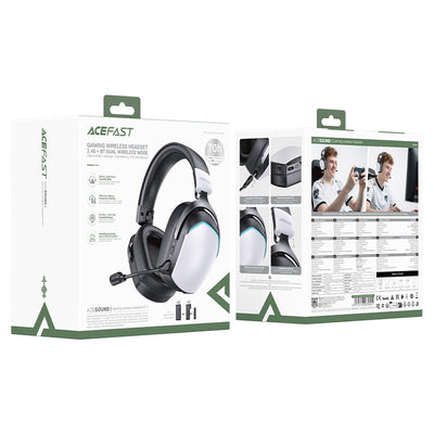 Acefast H11 Wireless On-Ear Gaming Headphones - Black