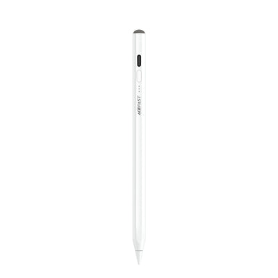 Acefast V2 Capacitive Stylus for iPad with 2 Interchangeable Tips - White