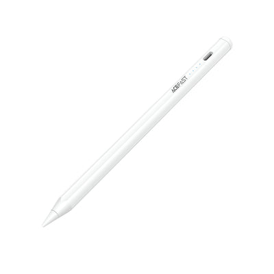 Acefast V1 Universal Capacitive Stylus with 2 Interchangeable Tips - White
