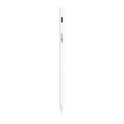 Acefast V1 Universal Capacitive Stylus with 2 Interchangeable Tips - White
