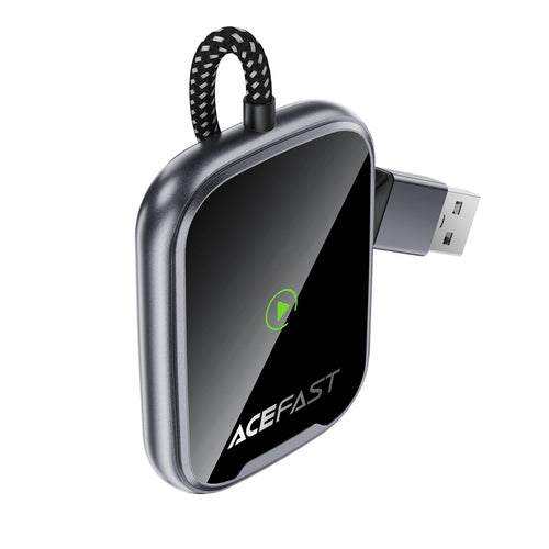 Acefast QC1 Wireless Car Adapter - Gray