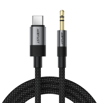 Acefast J11 USB-C to 3.5mm mini jack cable 1m - black